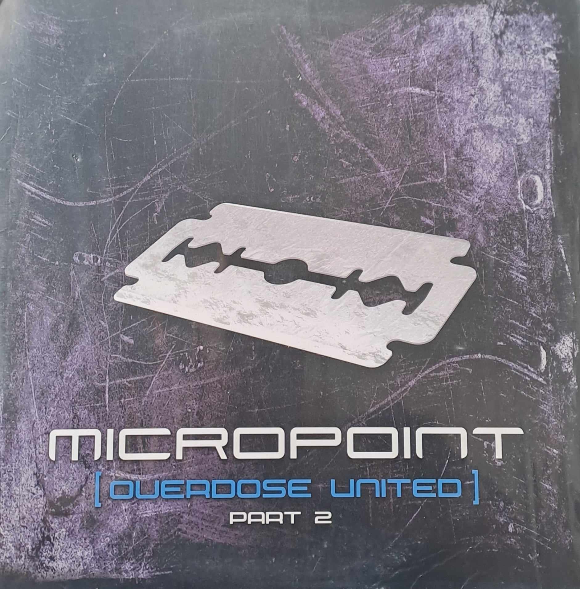 Micropoint Records LP 02 (Overdose United Part 2) (double album) - vinyle hardcore